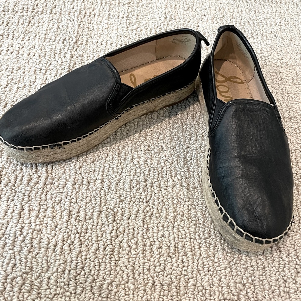 Sam Edelman wedge slip on shoes